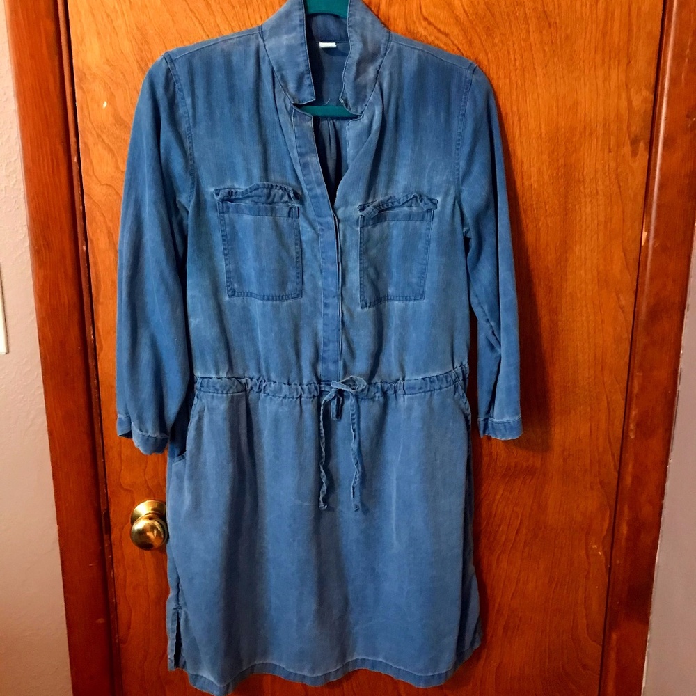 Womens Denim Causal Dress